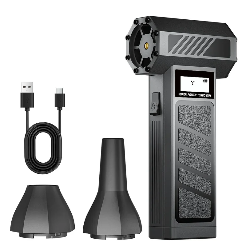 Blower Car Vacuum Cleaner Turbo Fan Violent Jet Fan Cleaning Blowing Tools Auto Dust Collector Portable Air Duster Hair Dryer