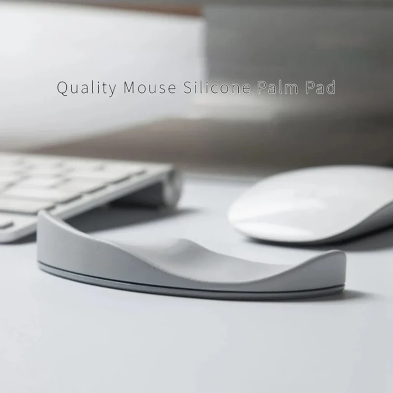 2026 Mouse Wrist Rest Silicone Hand Cushion Soft Pad Palm Support Moves With Wrist Business Office Computer Game Durable Armrest