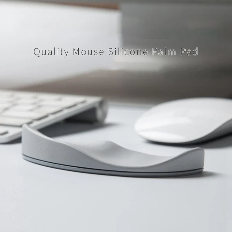2026 Mouse Wrist Rest Silicone Hand Cushion Soft Pad Palm Support Moves With Wrist Business Office Computer Game Durable Armrest