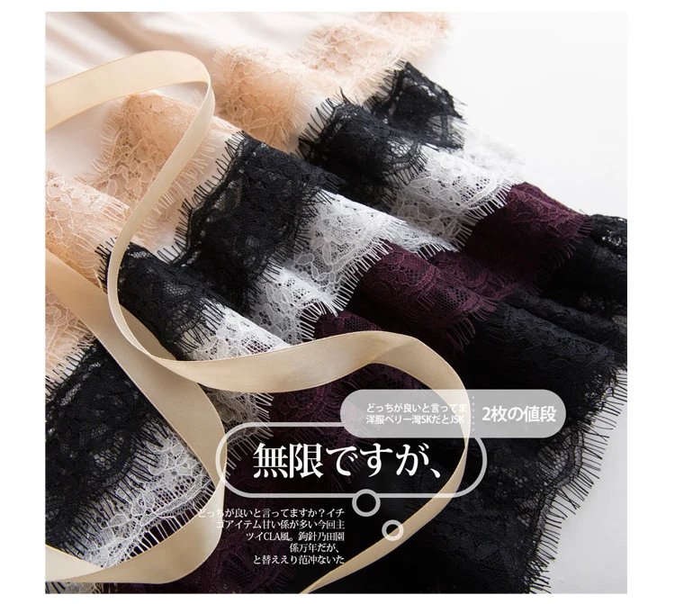Tangge Spring and Summer Mulberry Silk Loose V-neck Lace Silk Sling Nightdress Sexy Pajamas Silk Base Petticoat