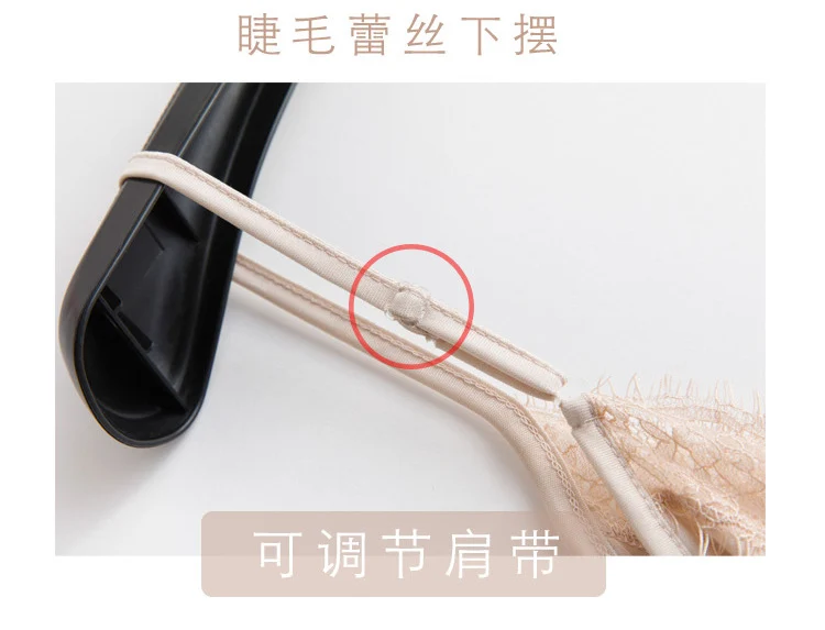 Tangge Spring and Summer Mulberry Silk Loose V-neck Lace Silk Sling Nightdress Sexy Pajamas Silk Base Petticoat