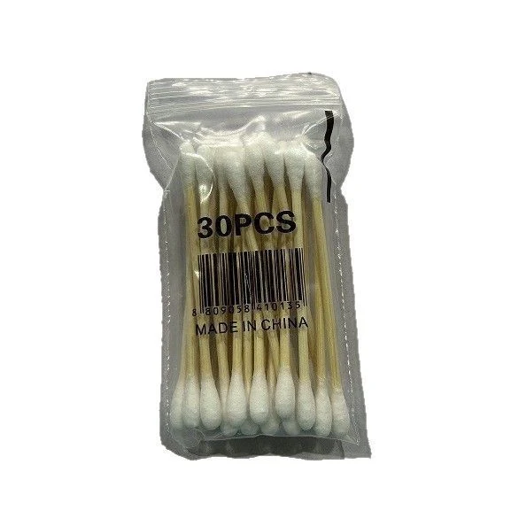 Cotton Swabs Double-Ended Boxed Bagged Disposable Cotton Swabs for Makeup Ear Removal Household Pointed Round Bamboo Swabs Cotton Balls