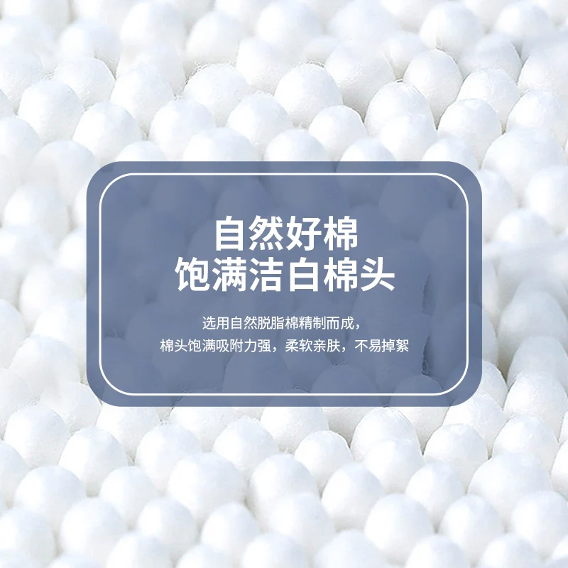 Double-Ended Bagged Cotton Swabs for Ear Picking, Ear Picking Cotton Swabs for Makeup Removal, Makeup and Beauty Cleaning, Free Shipping