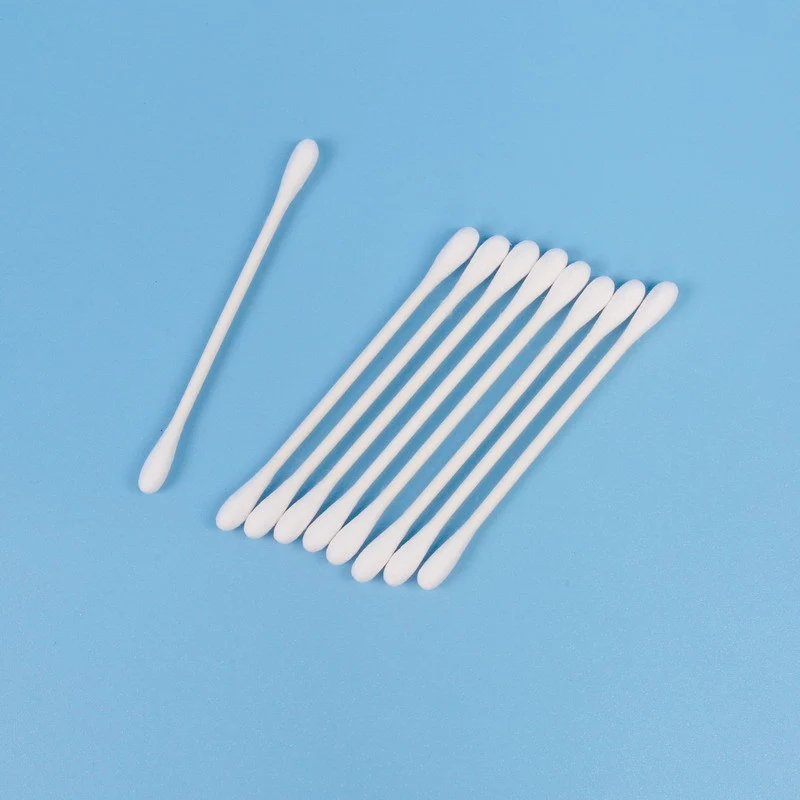 Baby special double ear spoon cotton swab 200 newborn ear and nose cleaning cotton swab disposable children cotton swab T