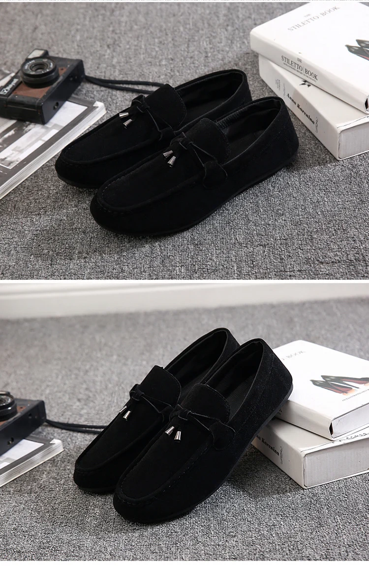Men's loafers men's casual shoes, Korean style trendy cloth shoes, loafers, 2020 New