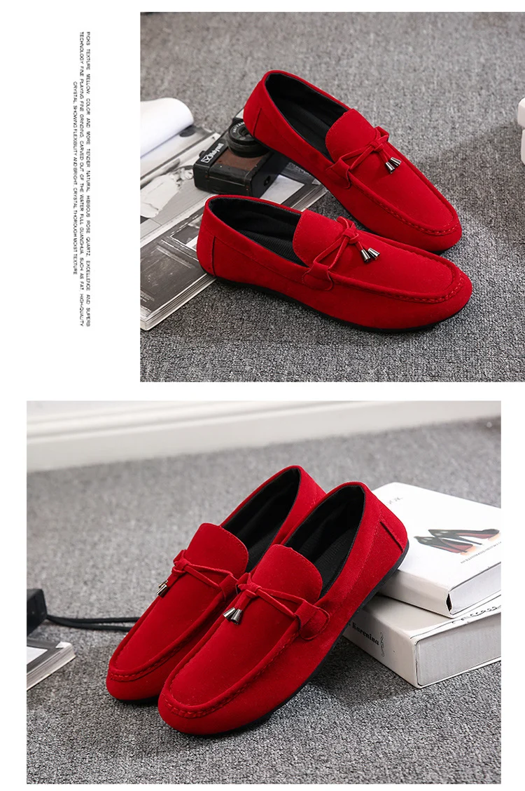 Men's loafers men's casual shoes, Korean style trendy cloth shoes, loafers, 2020 New