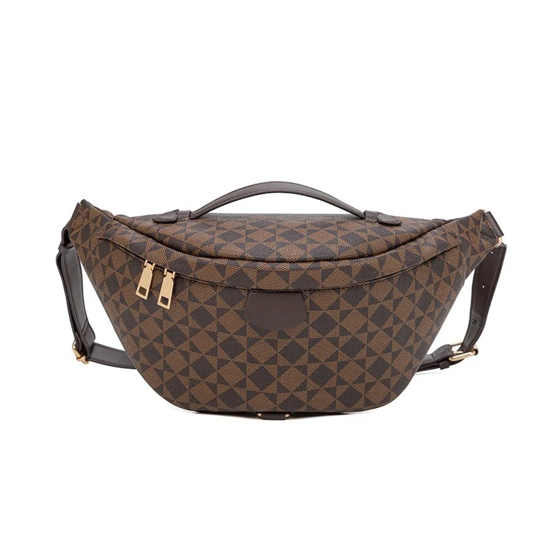 Wear-Resistant Waist Bag for Construction Site Work for Men and Women 2025 Spring and Summer New European and American Casual Versatile Trendy Big-Name Outdoor Chest Bag