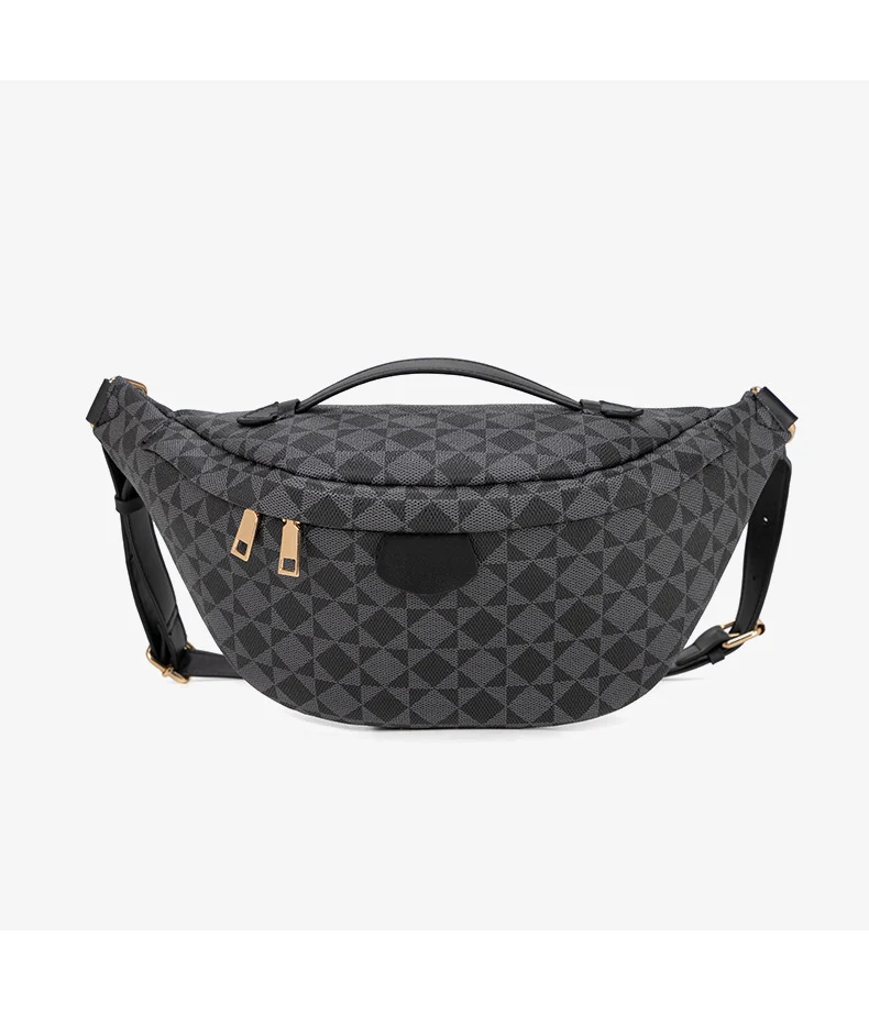 Wear-Resistant Waist Bag for Construction Site Work for Men and Women 2025 Spring and Summer New European and American Casual Versatile Trendy Big-Name Outdoor Chest Bag