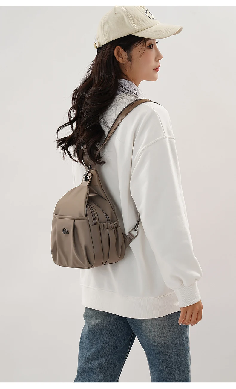 Outdoor Travel Backpack Women's New Chest Bag Lightweight Commuting Crossbody Bag Sports Mountain Climbing Multifunctional Small Backpack