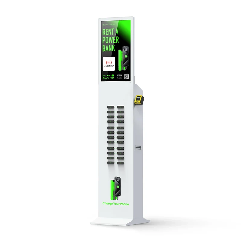24 Slot Fast Charging Station Rental Electric PD Function Type-C Port Power Bank Docking Station Charge Vending Machine