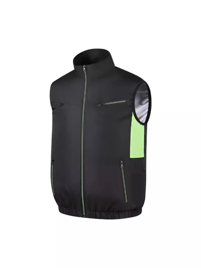 New sleeveless fan clothing air conditioning clothing summer outdoor heatstroke cooling clothes with fan Japan and South Korea cross-border wholesale