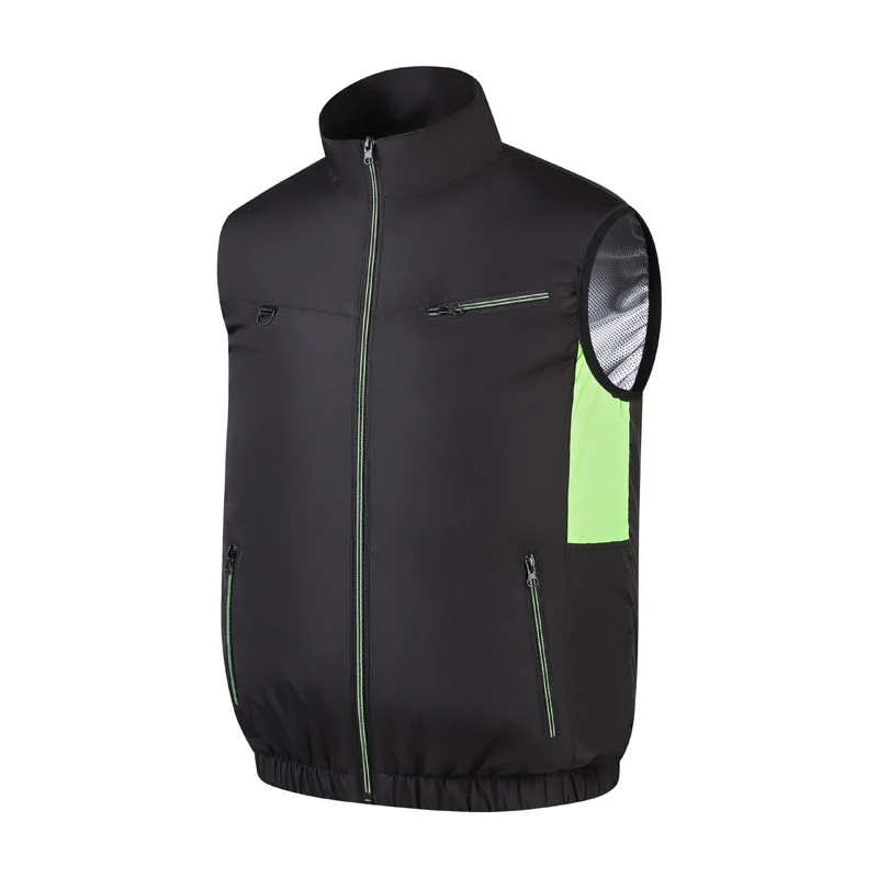 New sleeveless fan clothing air conditioning clothing summer outdoor heatstroke cooling clothes with fan Japan and South Korea cross-border wholesale