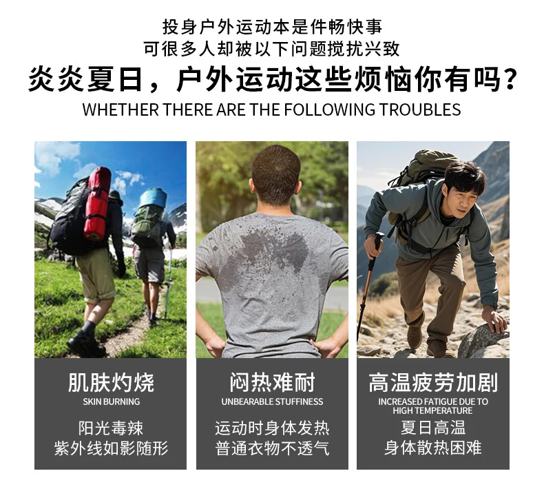 New Fan Sun Protection Clothing, Heatstroke Prevention Outdoor Work Clothes, Refrigeration Fishing Clothing for Men and Women with Fans to Cool down