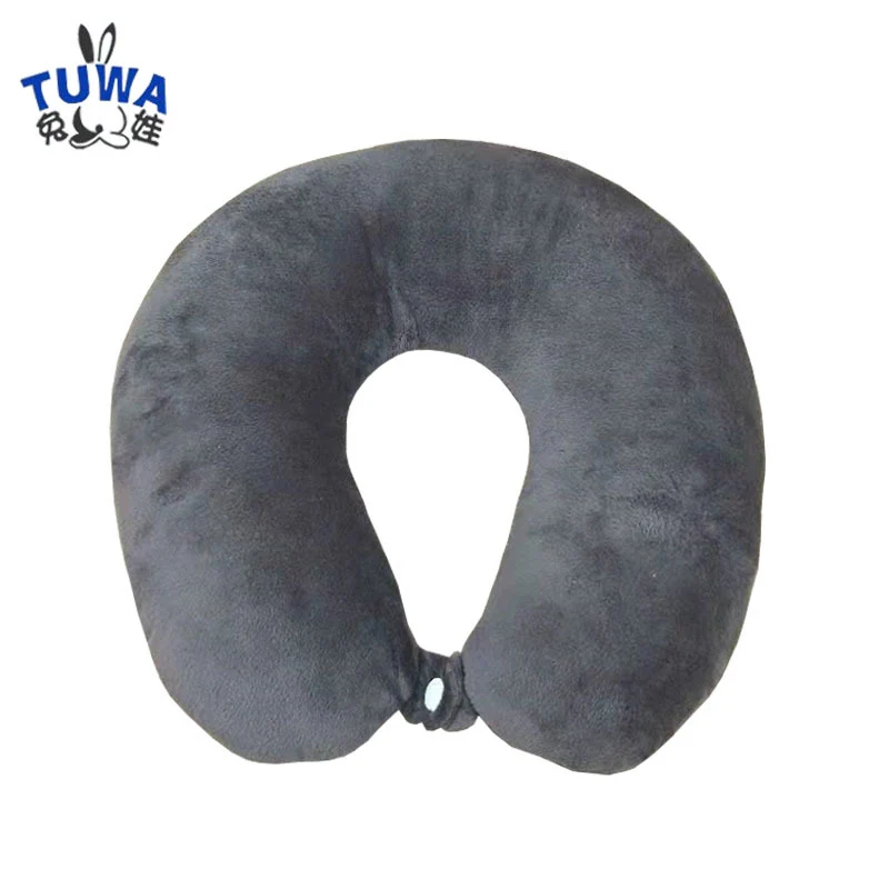 2025 New Cross-Border U-Shaped Pillow Portable Pp Cotton Office Nap Cervical Pillow Car High-Speed Rail Neck Pillow Wholesale
