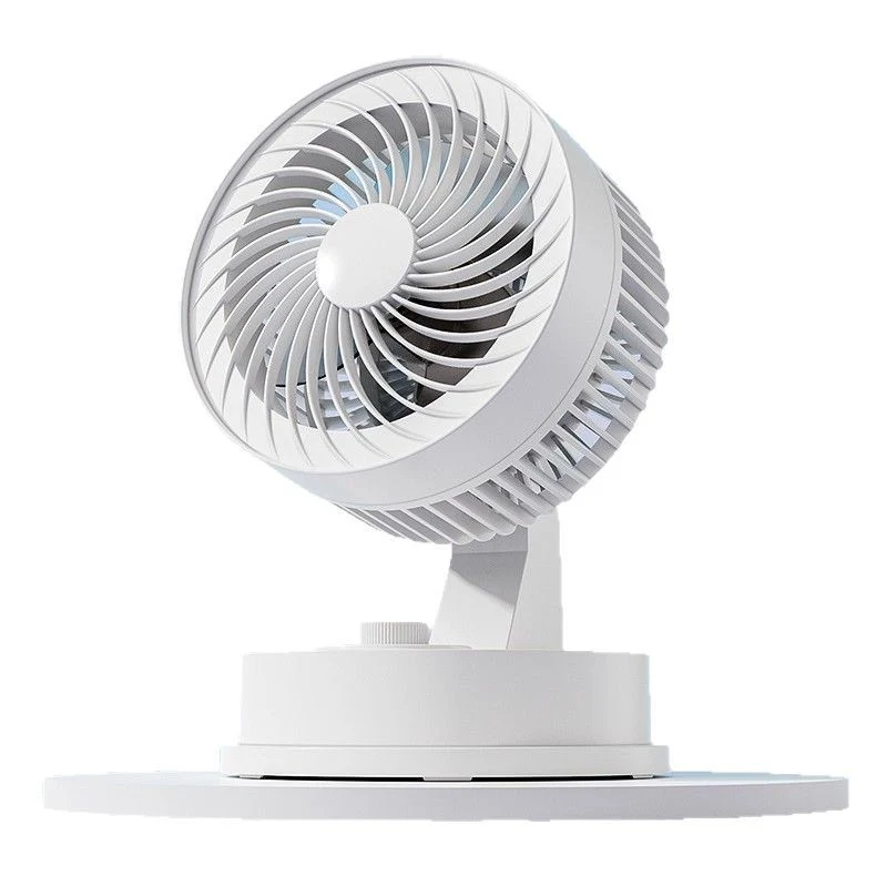 Desktop Electric Fan Large Wind Turbine Small Fan Office Household Desk Fan Silent Electric Fan Air Circulation Fan