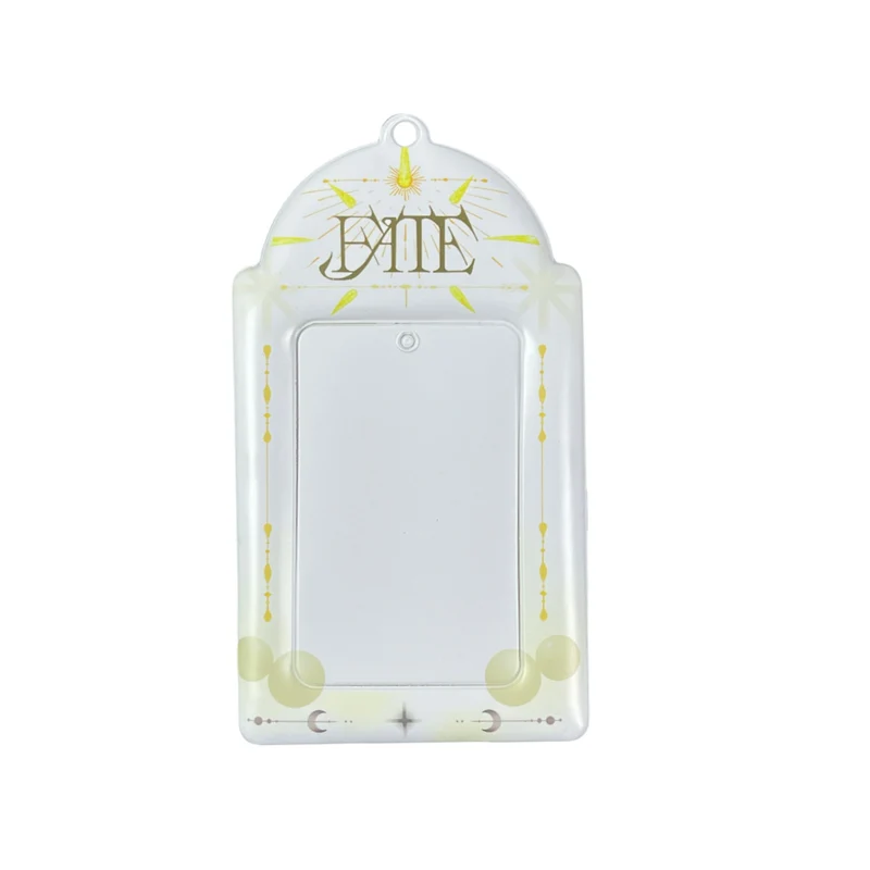 Supply Original Card Sleeve Small Card PVC Earth Flavor Star-chasing Aidou Campus Card Storage Card Bag Display Pendant Protective Cover