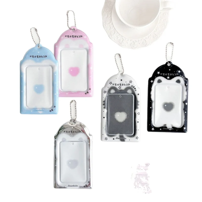 Original Blurry Animal 3inch Card Holder Pvc Card Holder Star Chasing Small Card Random Card Storage Card Bag Card Holder Protective Cover
