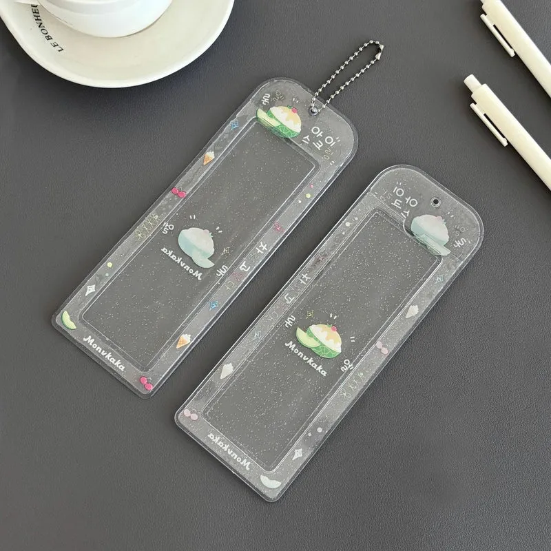 Original Summer Dessert Four-Frame Card Holder Idol Small Card Life Four-Frame Glitter Card Holder Star-Chasing Storage Card Holder