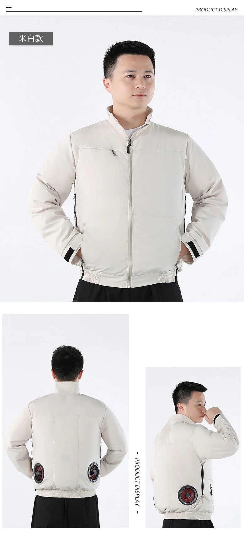 Cross-border New Smart Air-conditioning Clothing Jacket Clothes with Fan Outdoor Work Uniform Labor Protection Duty Fan Clothing
