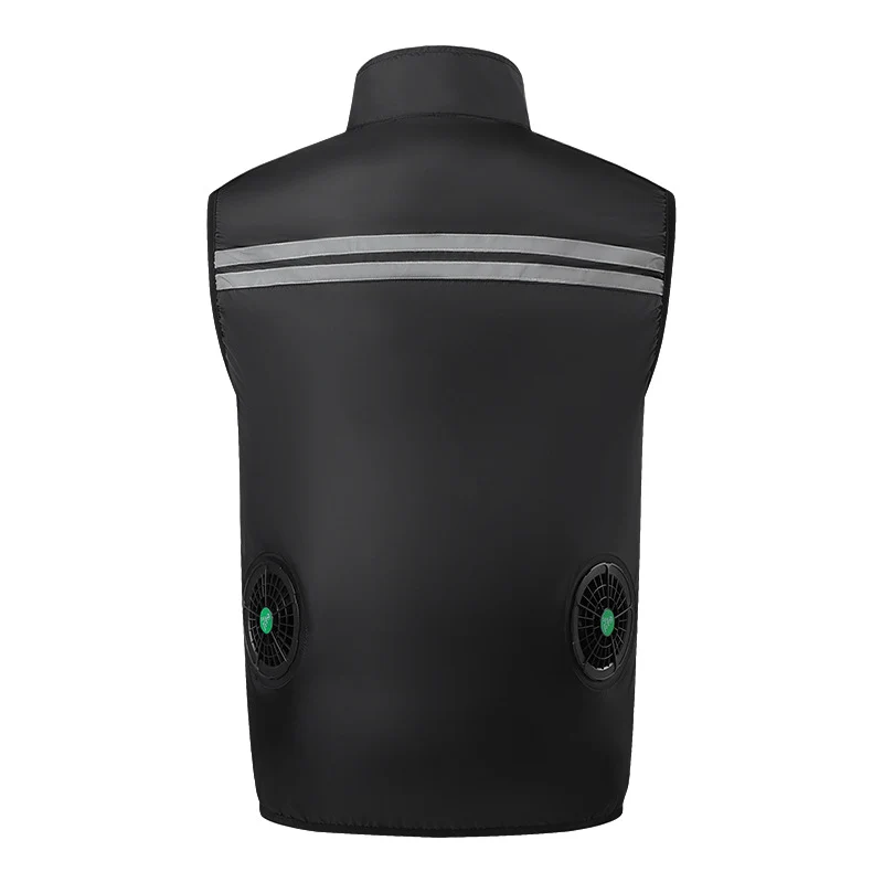 Cross-Border Supply of Intelligent Heatstroke Prevention Refrigeration Air-Conditioning Clothing Summer Cooling Fan Vest Outdoor Sun Protection Ice Vest Clothing