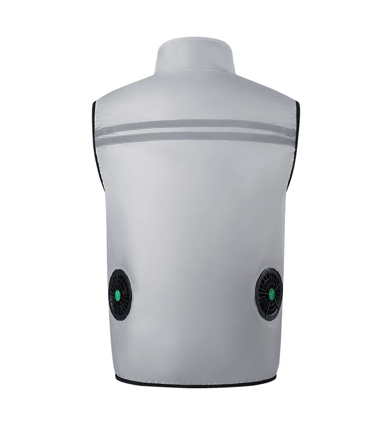 Cross-Border Supply of Intelligent Heatstroke Prevention Refrigeration Air-Conditioning Clothing Summer Cooling Fan Vest Outdoor Sun Protection Ice Vest Clothing