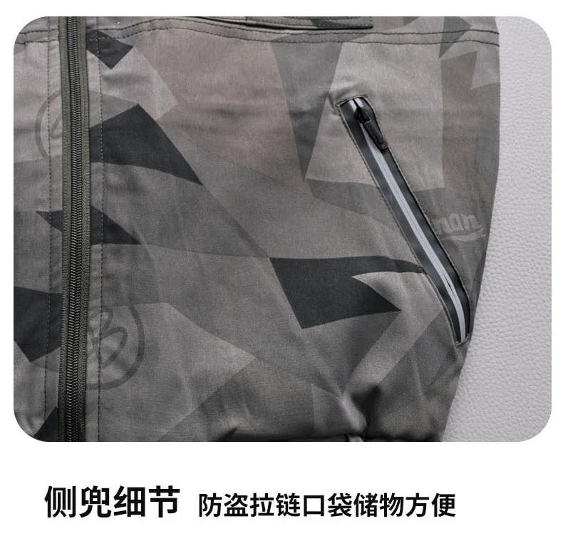 Summer Cooling Air-Conditioned Clothing for Men, Refrigeration Clothing with Fan, Welding Site Heatstroke Prevention Labor Protection Work Clothes