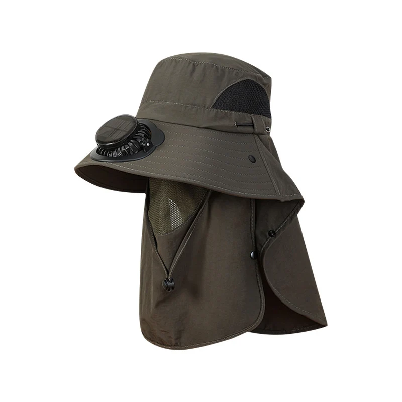 New Sun Hat for Men and Women in Summer, Uv Protection, Neck Protection, Sun Protection, Solar Fan Hat, Outdoor Mountaineering Fisherman Hat