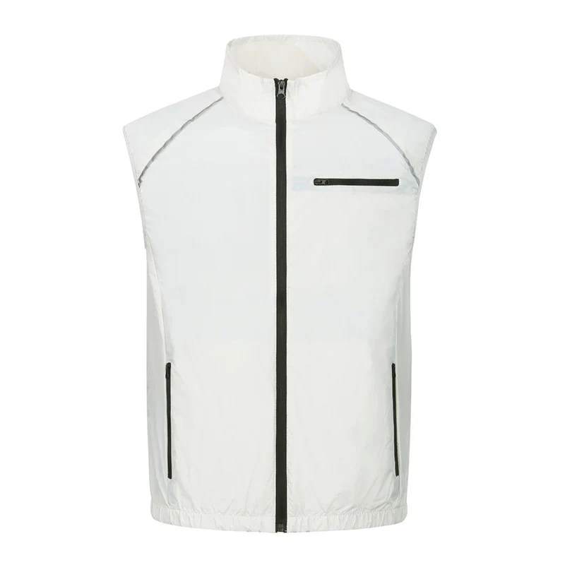Wholesale air conditioning clothing sleeveless summer heatstroke prevention and cooling clothing with fan construction site labor protection clothing cross-border Japanese and Korean explosions