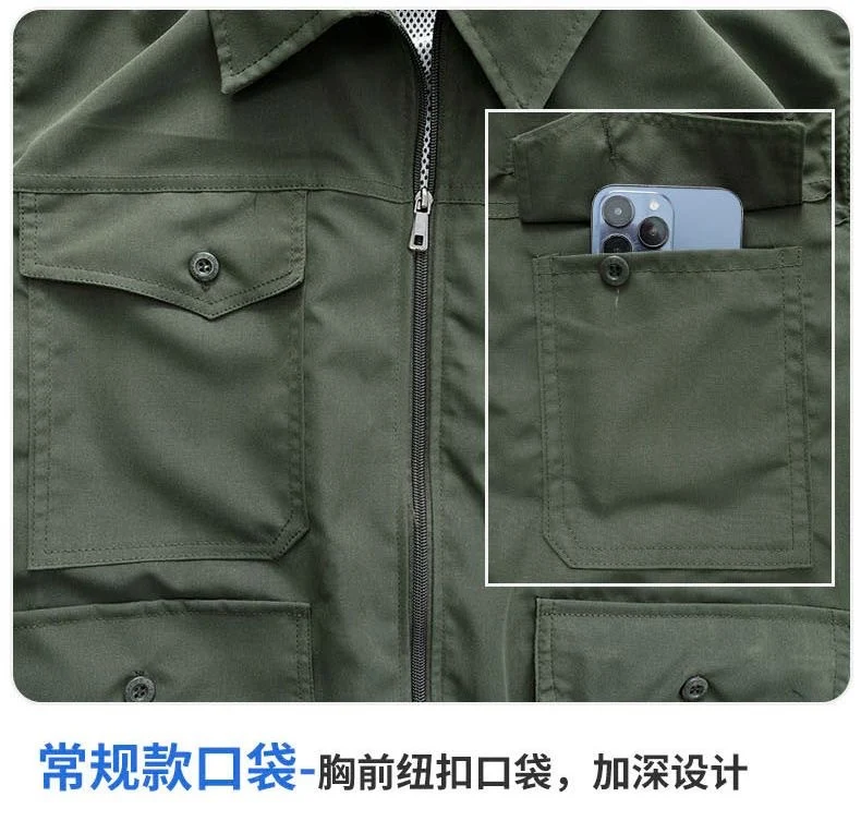 25 New Air-conditioning Clothes with Fan Outdoor Work Air-conditioning Shirt Factory Direct Cross-border Wholesale Exclusive