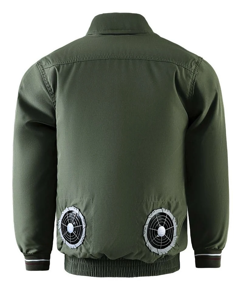 25 New Air-conditioning Clothes with Fan Outdoor Work Air-conditioning Shirt Factory Direct Cross-border Wholesale Exclusive