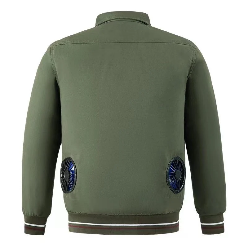 25 New Air-conditioning Clothes with Fan Outdoor Work Air-conditioning Shirt Factory Direct Cross-border Wholesale Exclusive