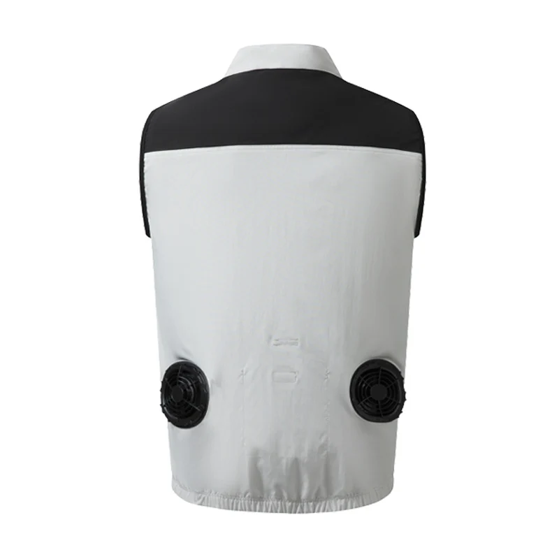 Summer Air-Conditioned Clothing Fan Clothing Sleeveless Cooling Refrigeration Sleeveless Outdoor Sports Sun Protection Vest USB Work Clothes