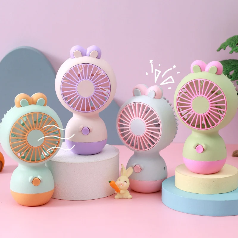New cross-border foreign trade handheld fan portable summer usb fan dormitory desktop mini fan