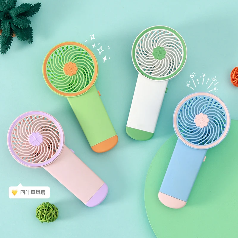 New cross-border foreign trade handheld fan portable summer usb fan dormitory desktop mini fan