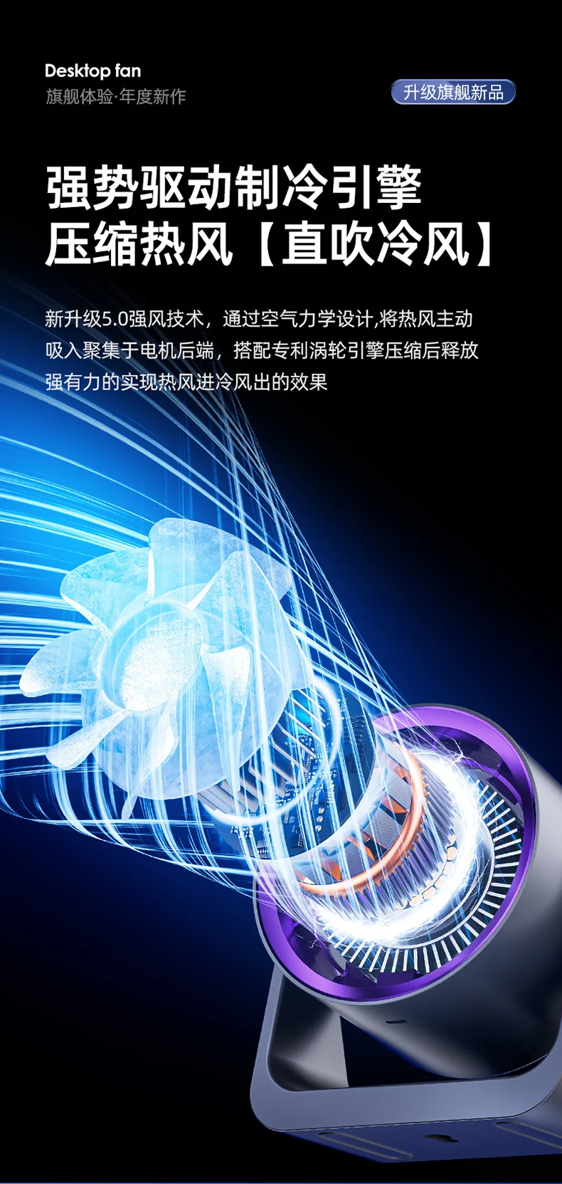 Dormitory Digital Display Clip Fan Student Desktop Fan Portable Fan Home Desktop Small Circulation Fan Cross-Border