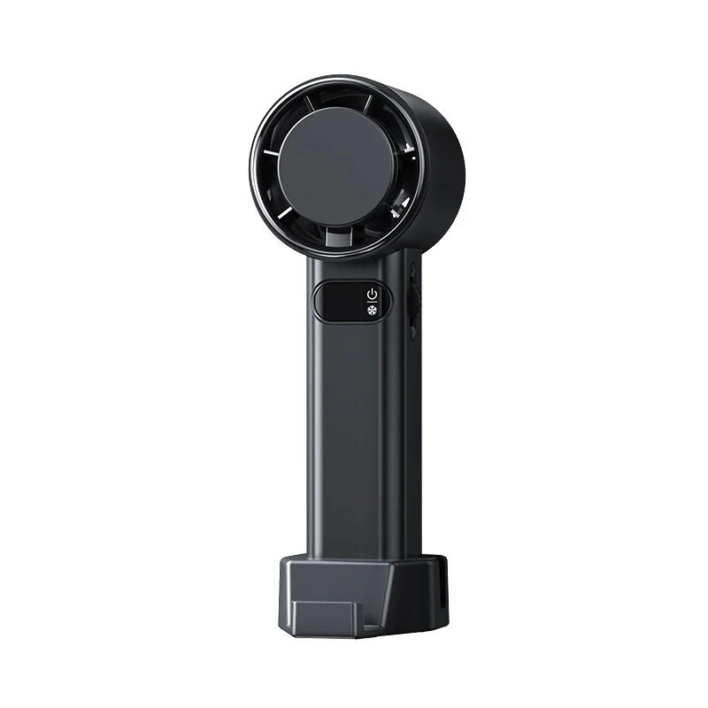 Huaqiangbei 100-speed high-speed hand-held turbo fan portable mini refrigeration ice compress fan