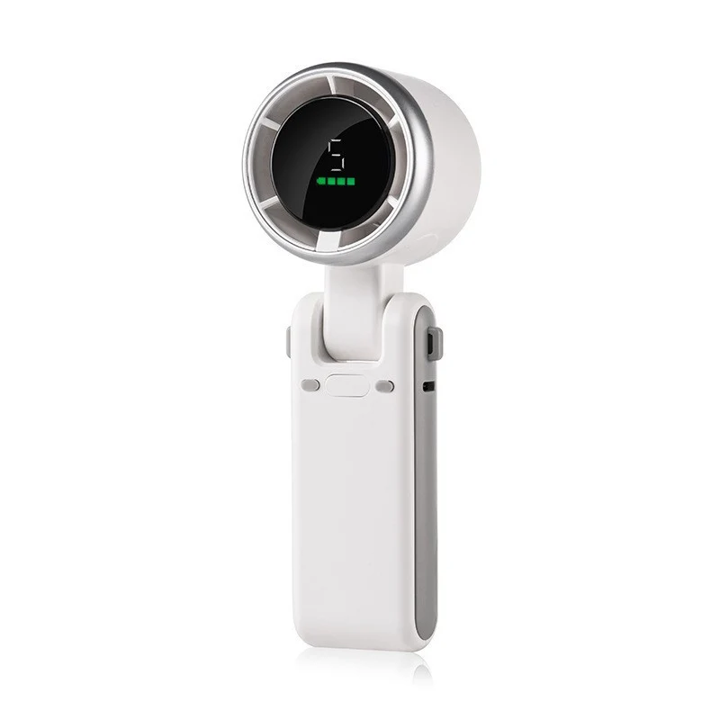 Popular Outdoor Handheld Mini Fan Desktop Fan Brushless Motor Hanging Neck Small Fan Cross-Border Hot Model