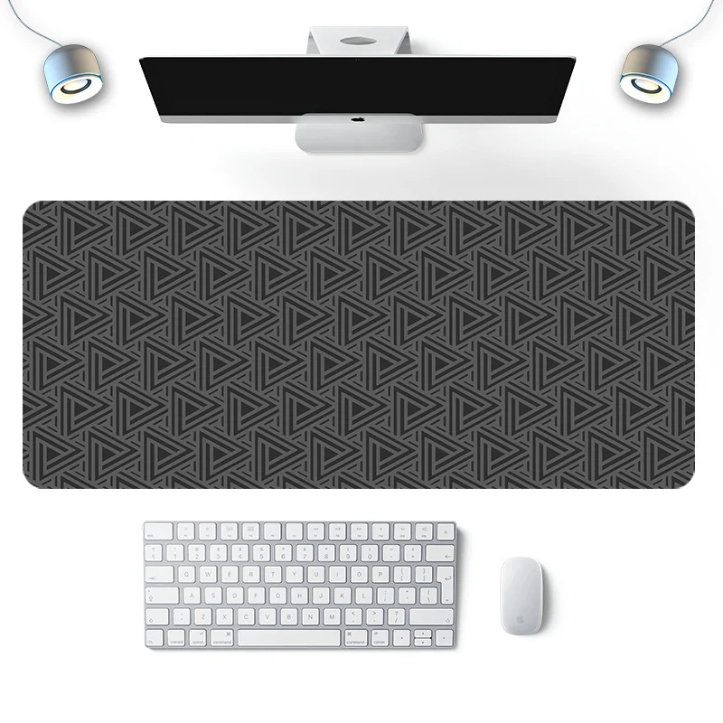 Simple Japanese mouse pad oversized electronic keyboard pad thermal transfer thick rubber wrist mouse pad wholesale