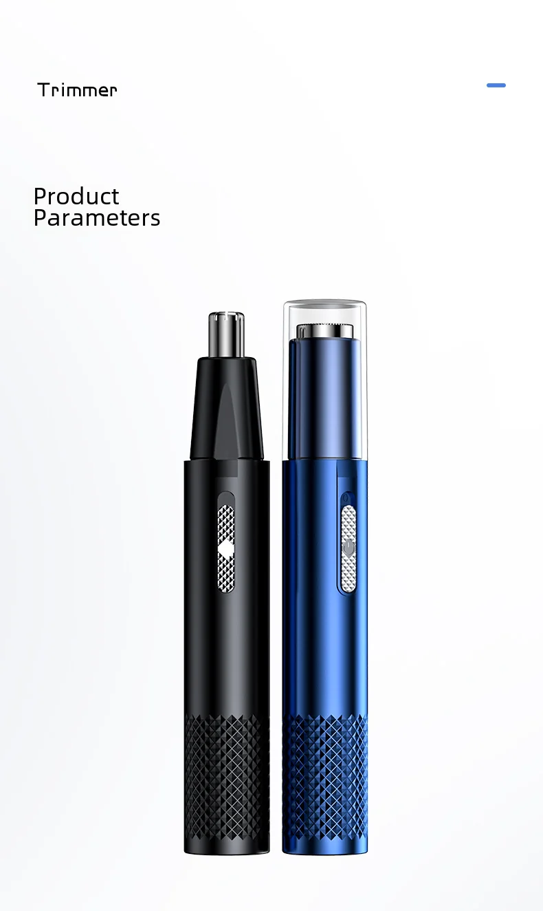 Manufacturer's New Electric Nose Hair Trimmer for Men and Women, Wholesale Two-In-One Portable Hair Removal Device