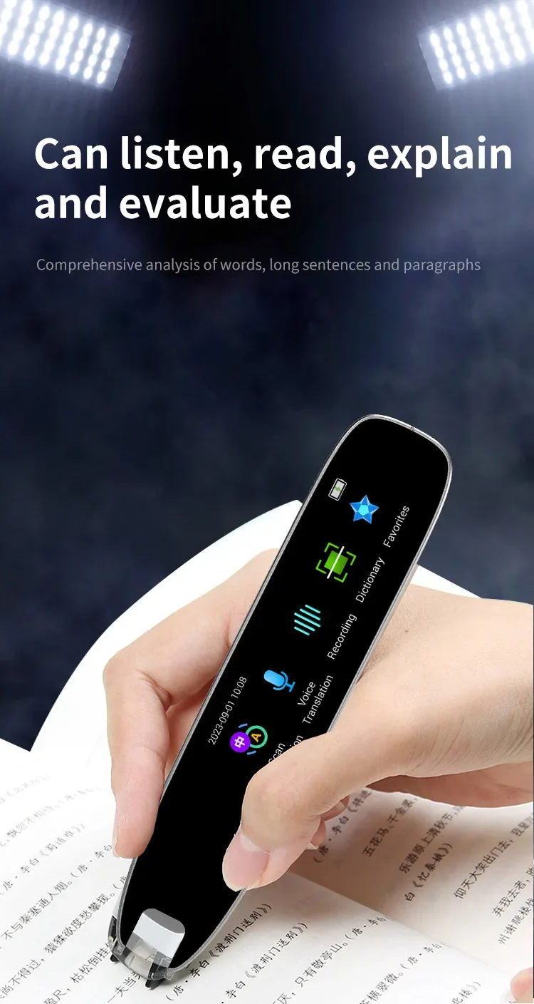 International version of scanning and translation pen, offline learning wifi scanning and translation pen multi-language