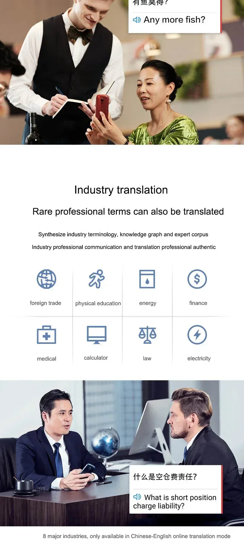 iFLYTEK 3.0 Smart AI Electronic Voice Language Offline Translator Easytrans 900 Instant Translate Pocket Portable for Travel