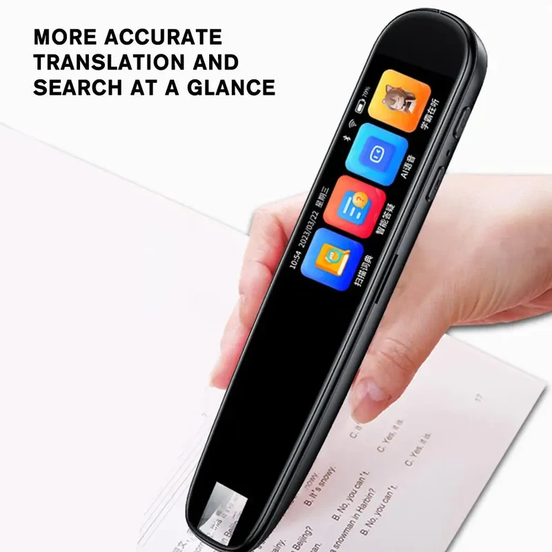 Portable Scanner Mini Handheld Document A4 Book Scanner for JPG PDF Format 300/600/900 DPI Scan Reader Pen Languages Translation