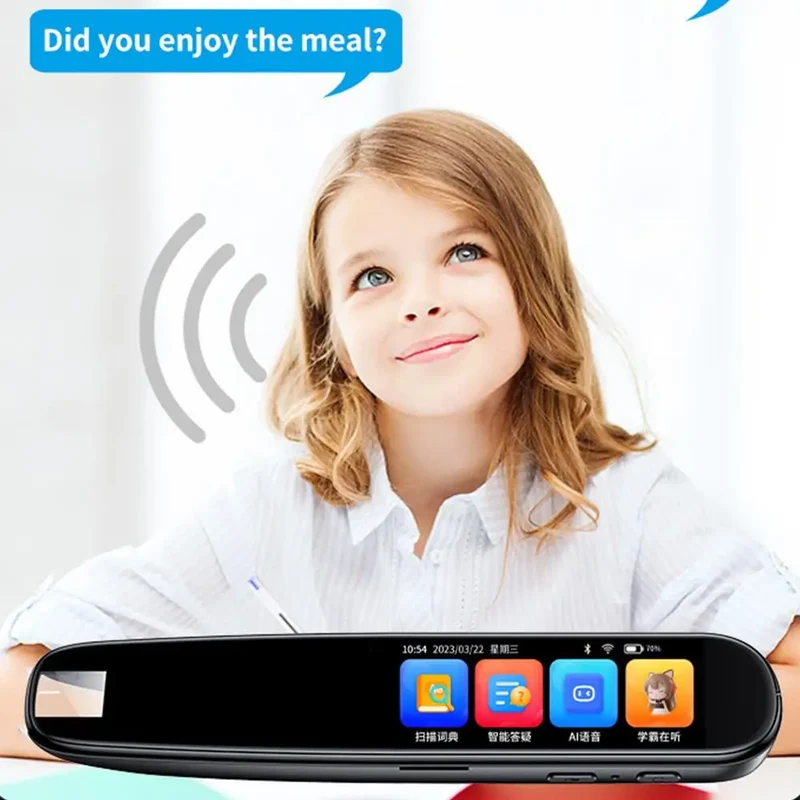 Portable Scanner Mini Handheld Document A4 Book Scanner for JPG PDF Format 300/600/900 DPI Scan Reader Pen Languages Translation