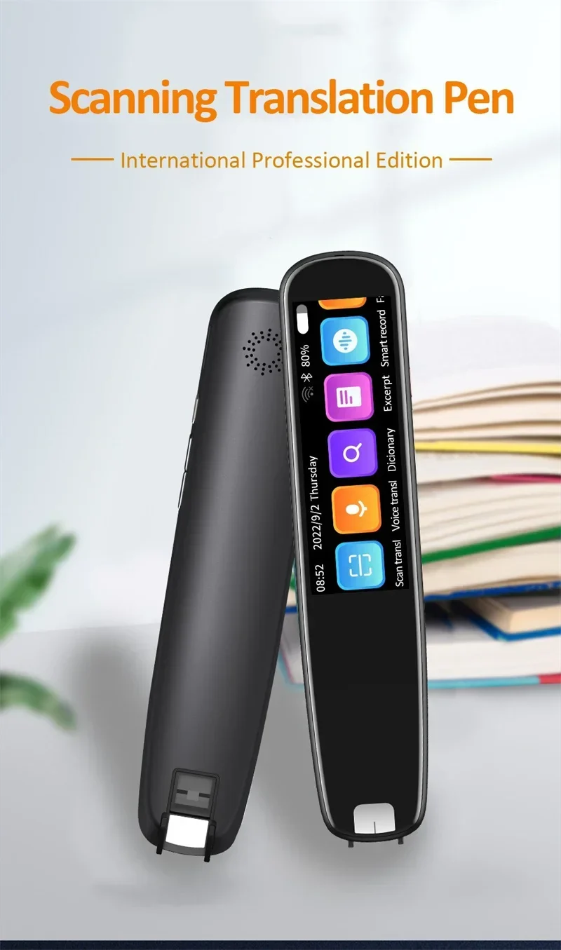 X10 Point Reading Translation Pen 3.76 Inches 142 Language Electronic Voice Scanning Pen Mutual Translation Dictionary Pen