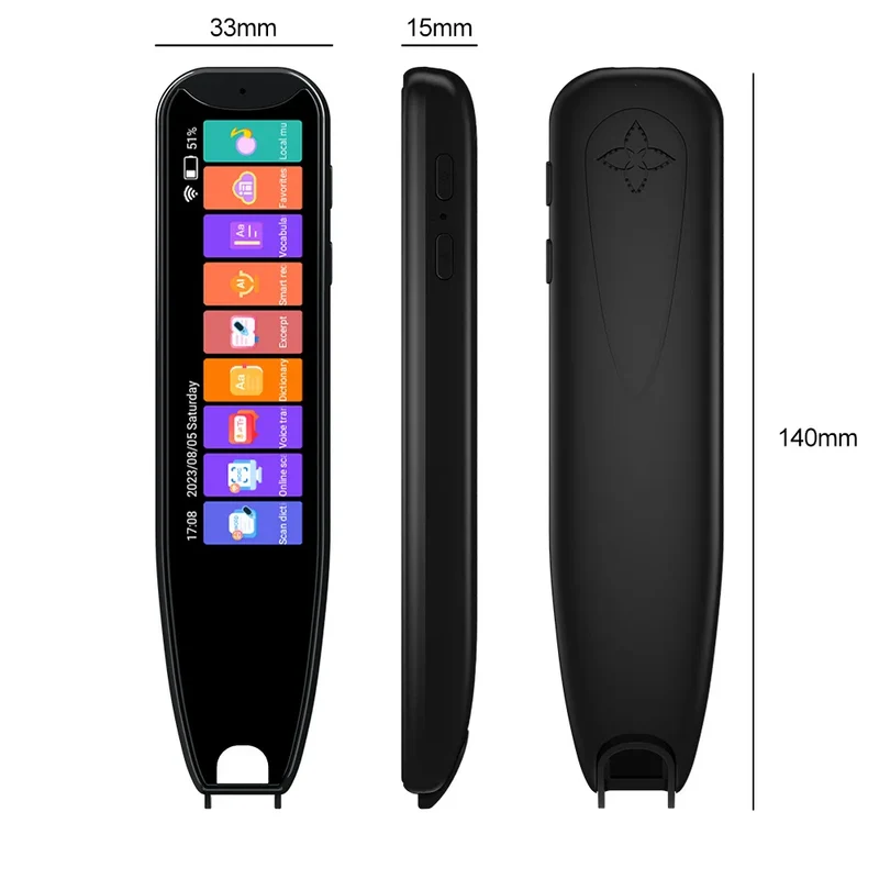 New MD22 Voice Translator Offline Scan Translation Pen 134 Voice Translation 9 OfflineTranslation Business Scanning Reading Pen