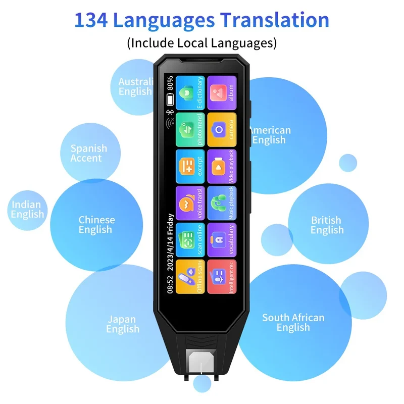 New style MD09 Intelligent Translation pen voice converter offline scanning translation pen Business travel dictionary pen