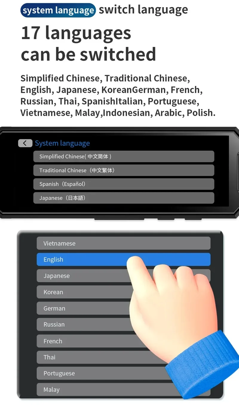 New style MD09 Intelligent Translation pen voice converter offline scanning translation pen Business travel dictionary pen