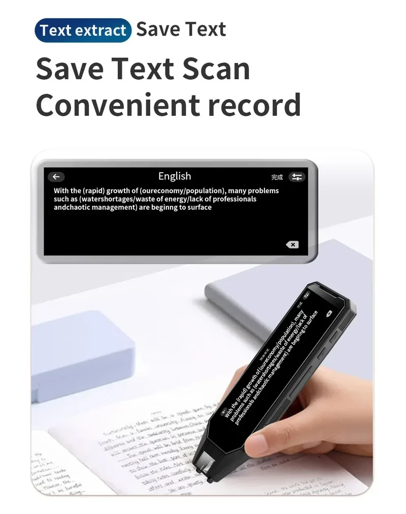 New style MD09 Intelligent Translation pen voice converter offline scanning translation pen Business travel dictionary pen
