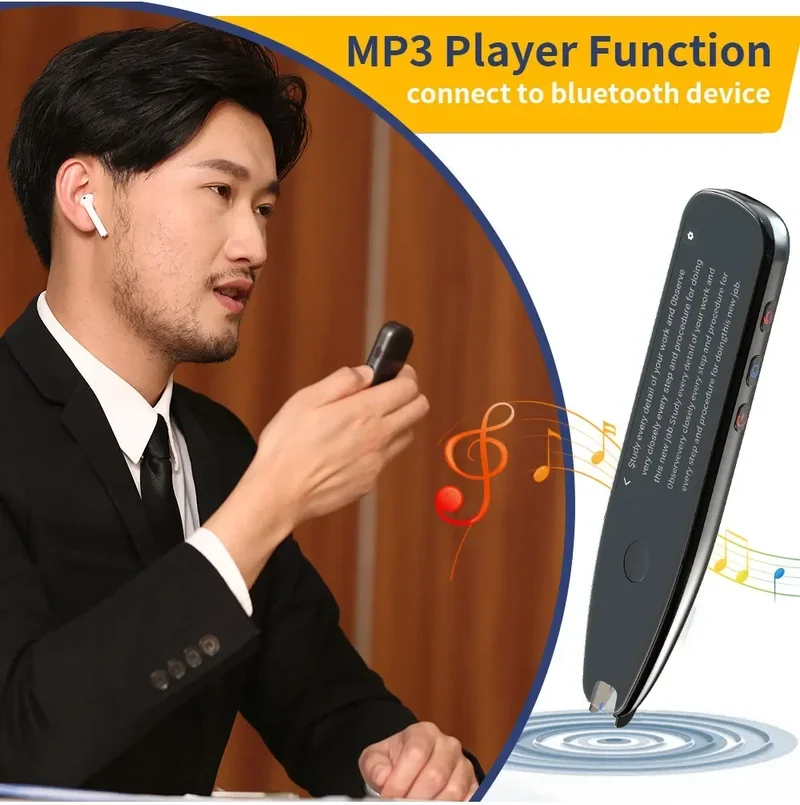 German Spanish French Italian Korean Portuguese Russian Scanning Voice Translation Pen Offline Online Language Learn Translator