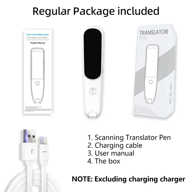 SD02 Intelligent Translation Machine Offline Chinese English Scanning with 112 Multilingual Translation Pens